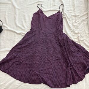 GAP Purple Speckled Mini Sundress